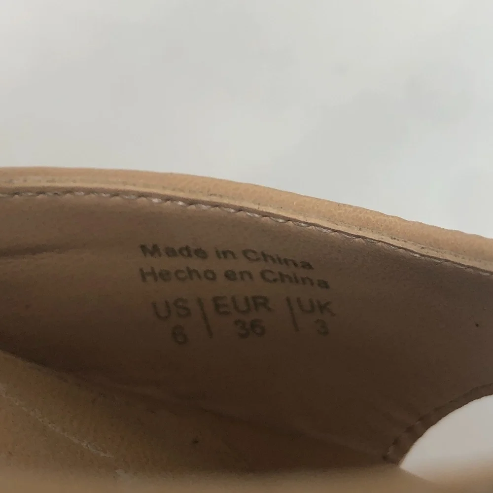Aldo Tan Platform Wedge Sandals 6